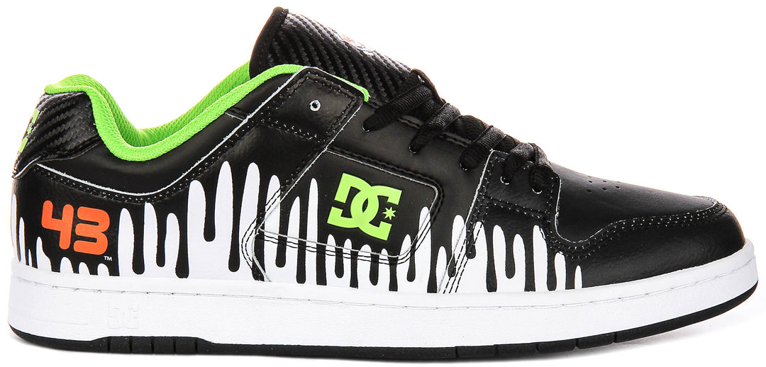 Dc Shoes 43I X Ken Block Manteca 4 In Black White For Men