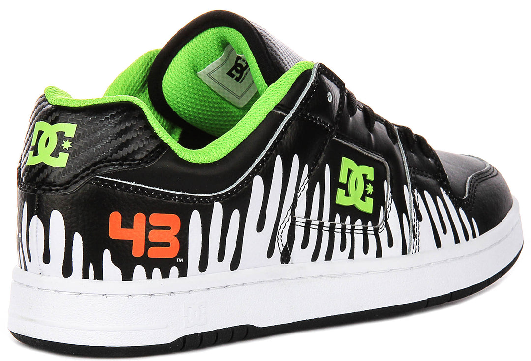 Dc Shoes 43I X Ken Block Manteca 4 In Black White For Men
