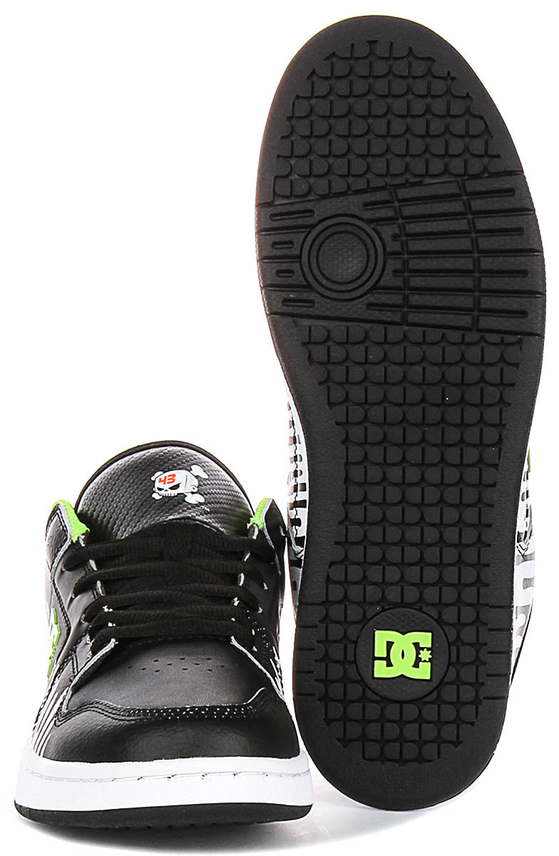 Dc Shoes 43I X Ken Block Manteca 4 In Black White For Men