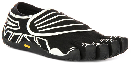 Vibram Five Fingers Groundsplay In Black White For Women