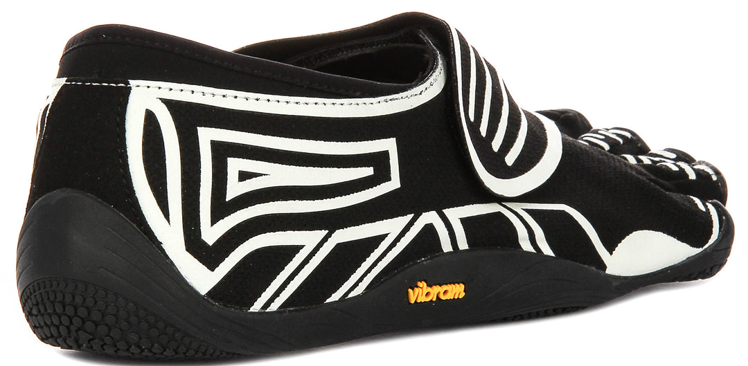 Vibram Five Fingers Groundsplay In Black White For Women