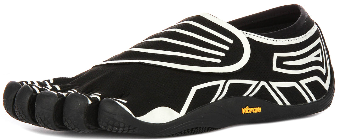 Vibram Five Fingers Groundsplay In Black White For Women