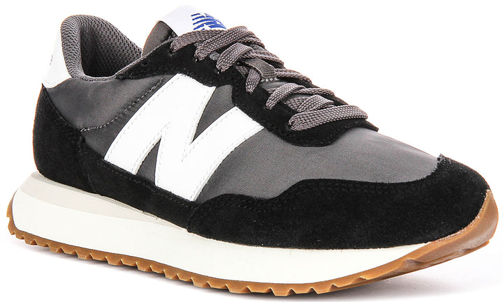 New Balance MS237GA In Black White For Mens