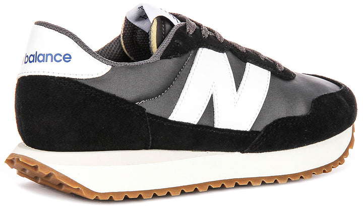 New Balance MS237GA In Black White For Mens