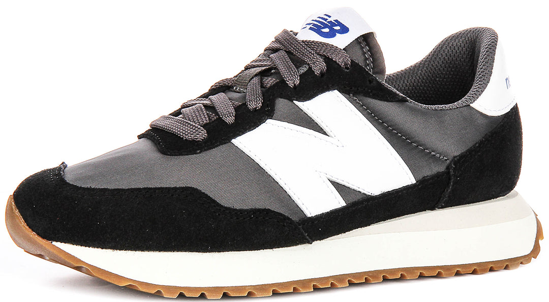 New Balance MS237GA In Black White For Mens