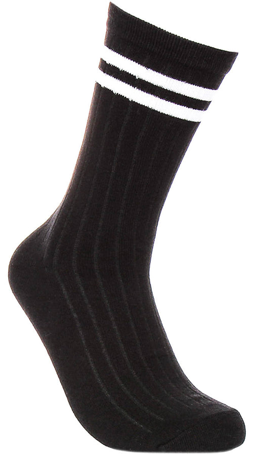 Justinreess England 2P Stripe M In Black White For Men