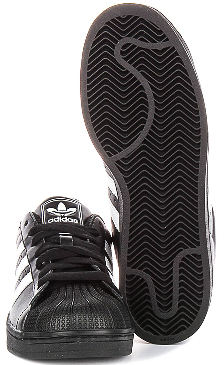 Adidas Superstar II In Black White