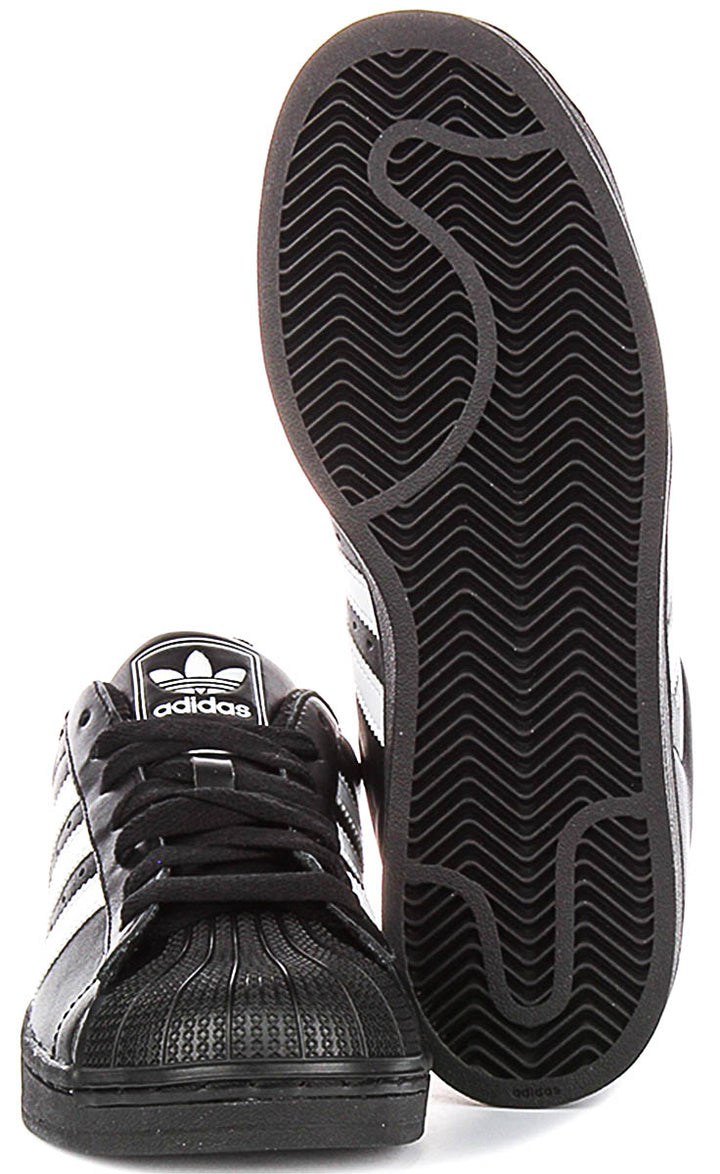 Adidas Superstar II In Black White
