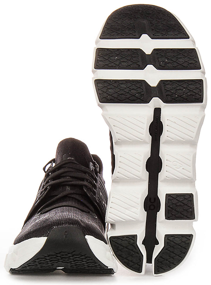 On Running Cloudswift 4 In Black White For Women