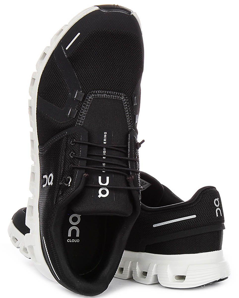 On Running Cloud 6 In Black White For Men