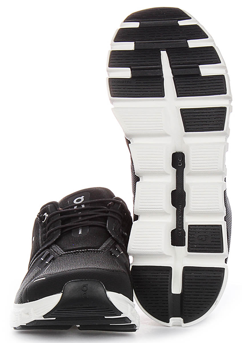 On Running Cloud 6 In Black White For Men