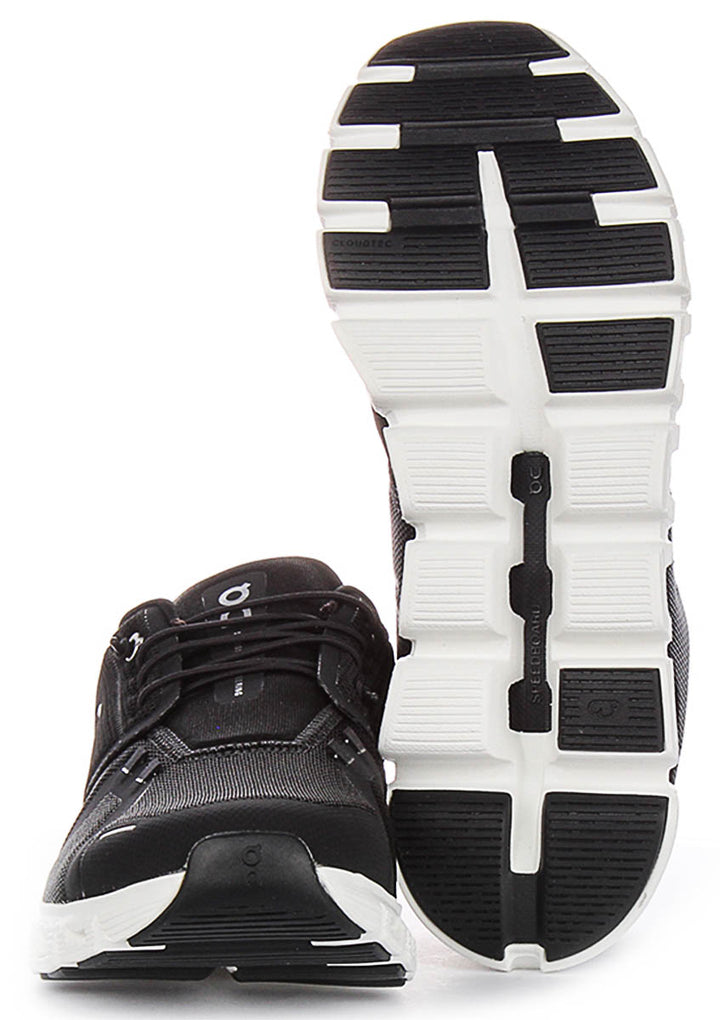 On Running Cloud 6 In Black White For Men