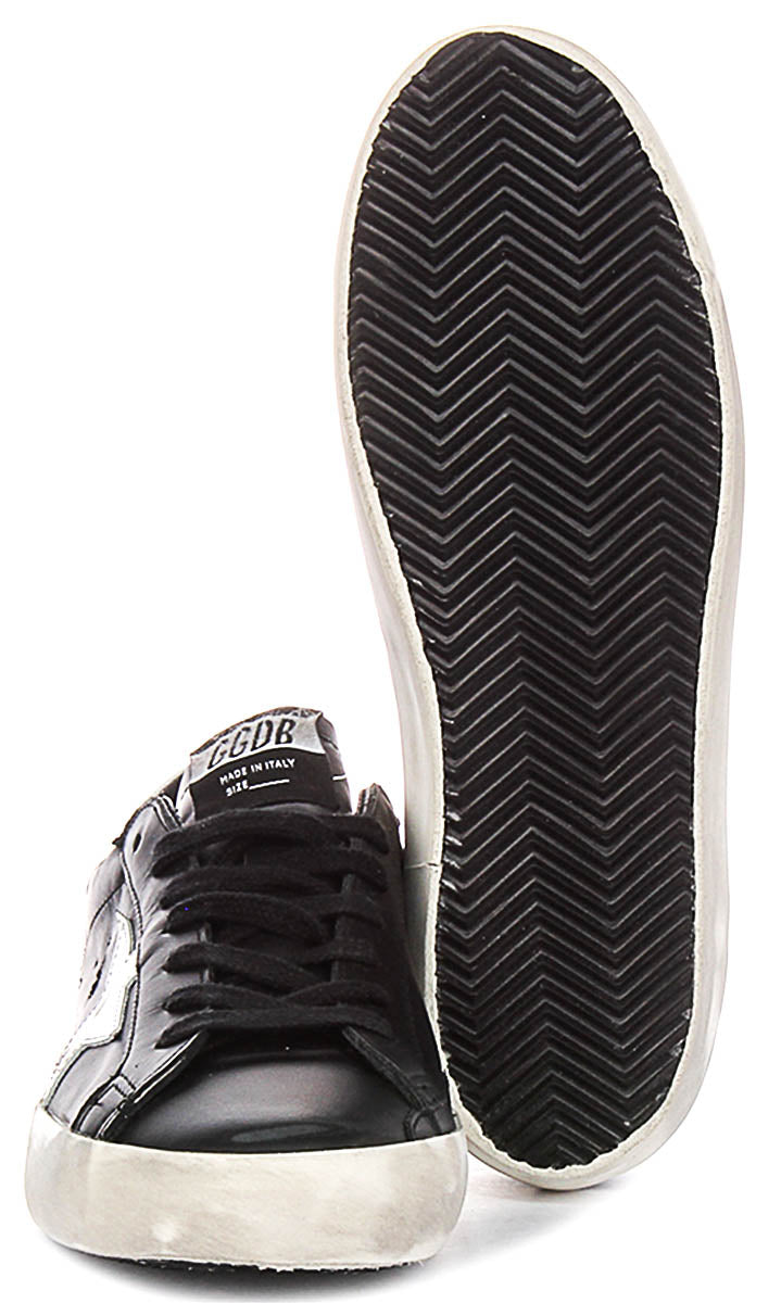Golden Goose Super-star In Black White For Men