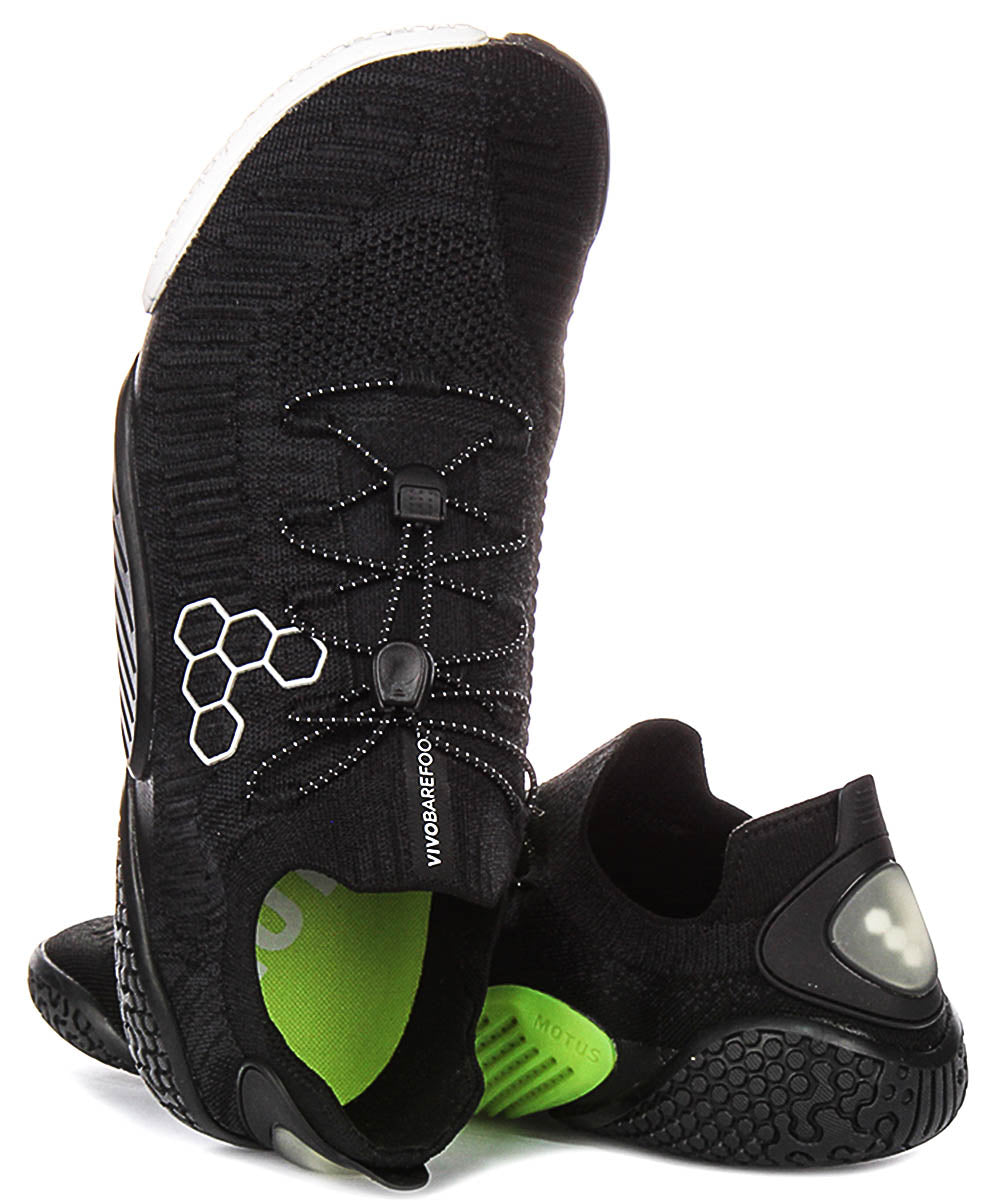 Vivobarefoot Motus Flex In Black White For Men