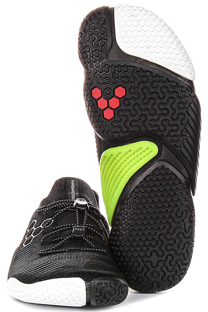 Vivobarefoot Motus Flex In Black White For Men