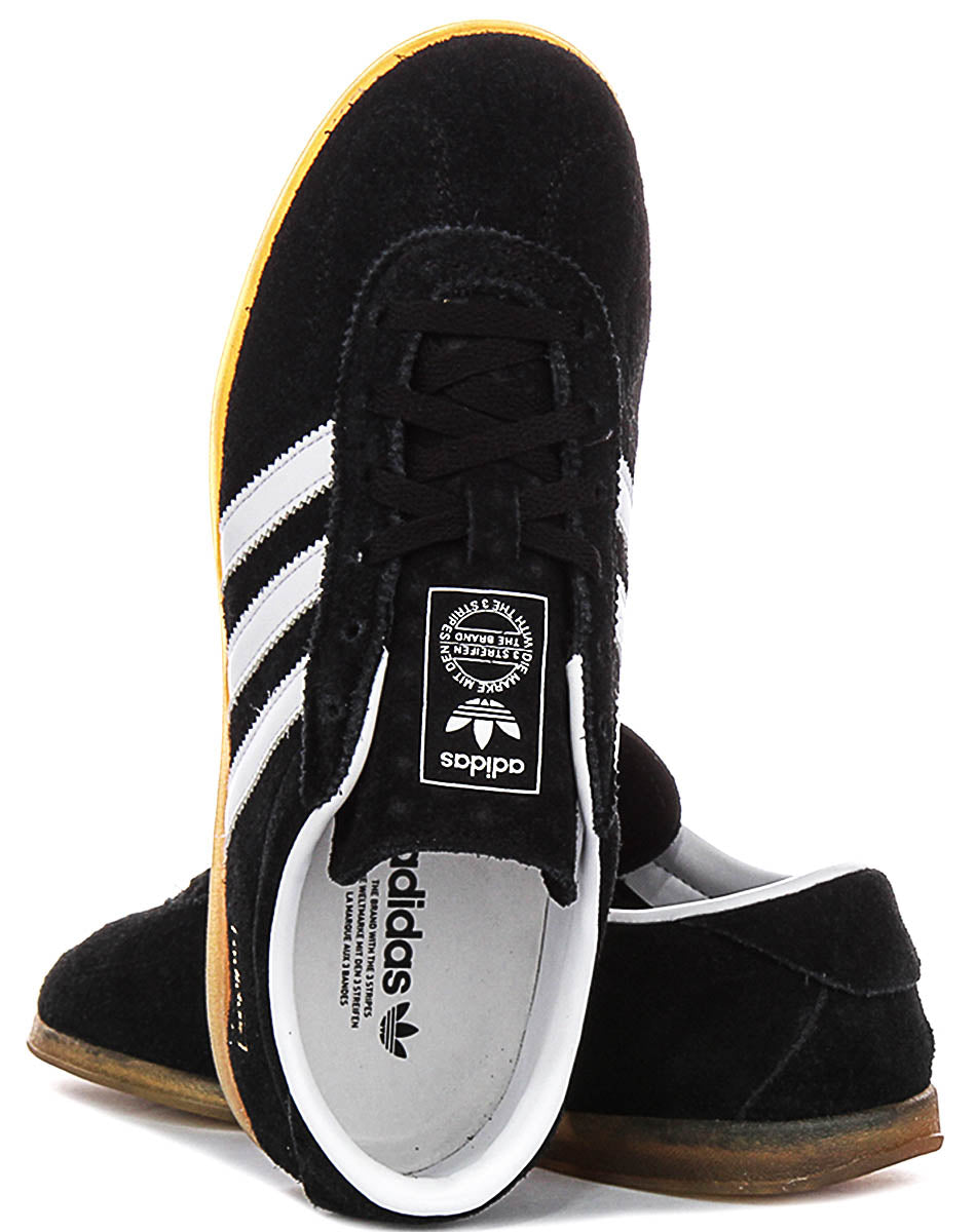 Adidas Gazelle Lo Pro In Black White For Women