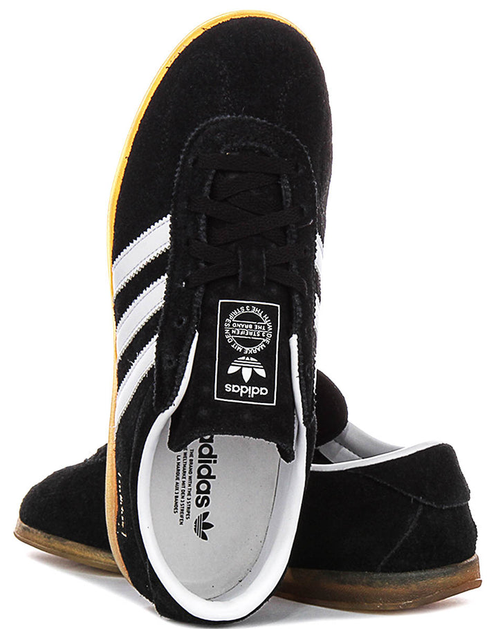 Adidas Gazelle Lo Pro In Black White For Women