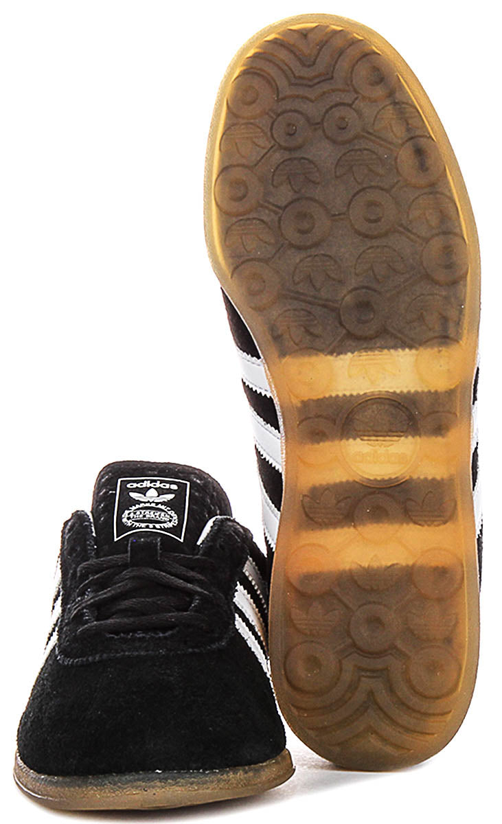 Adidas Gazelle Lo Pro In Black White For Women