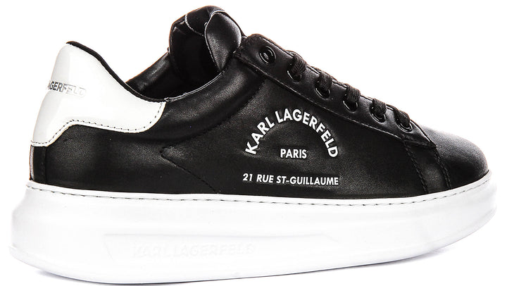 Karl Lagerfeld Kapri Mens In Black White For Men