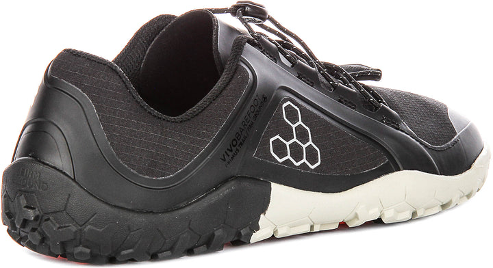 Vivobarefoot Primus Trail 3 In Black White For Men