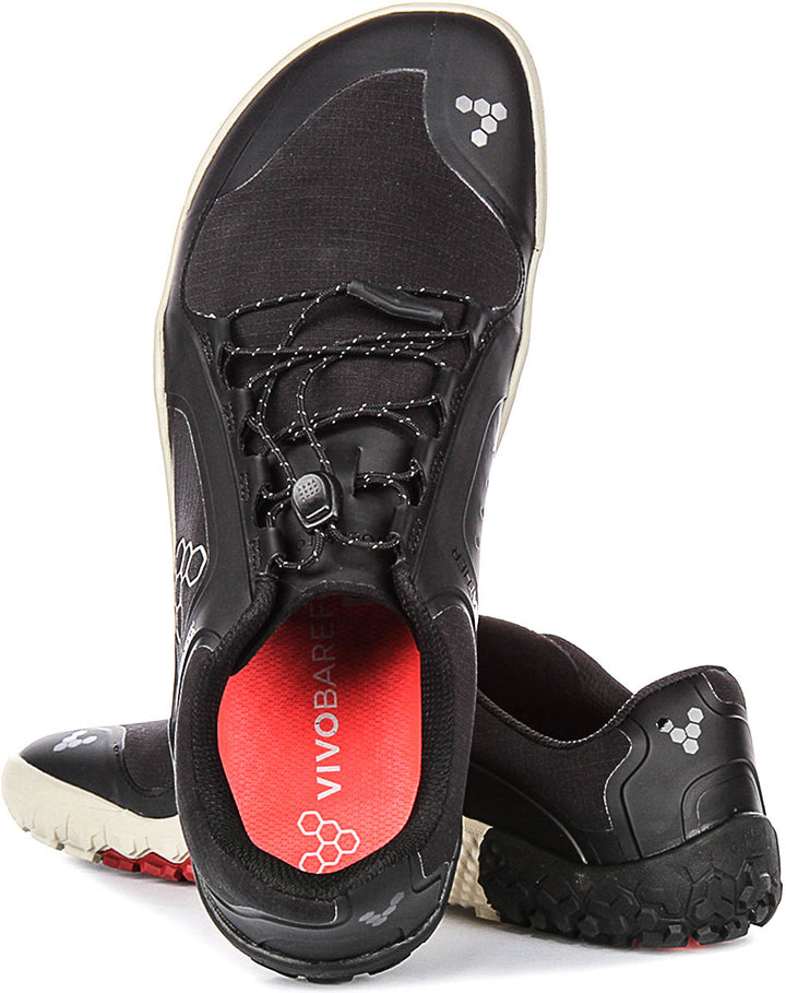 Vivobarefoot Primus Trail 3 In Black White For Men