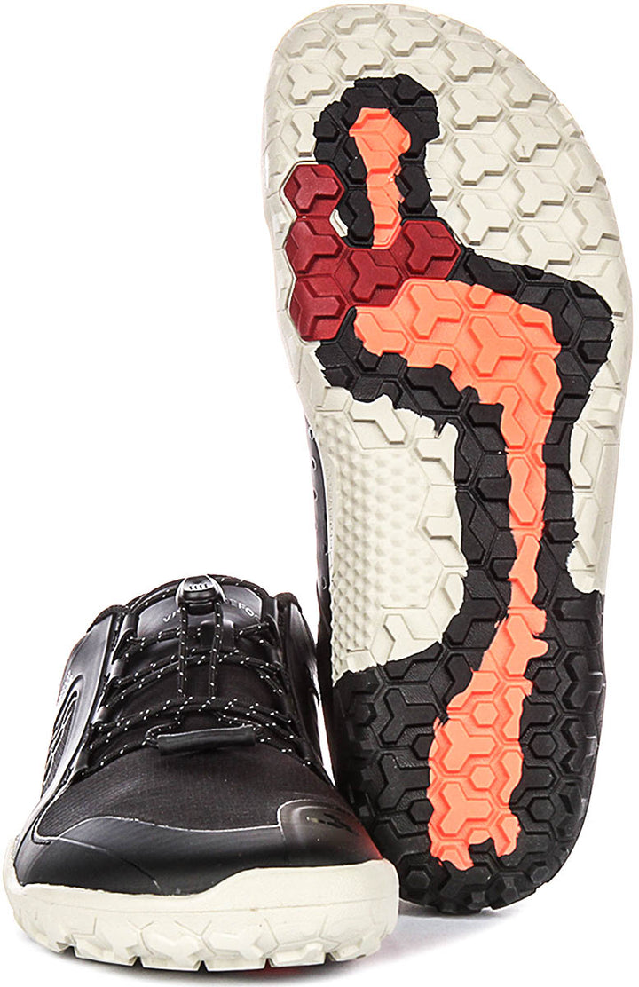 Vivobarefoot Primus Trail 3 In Black White For Men