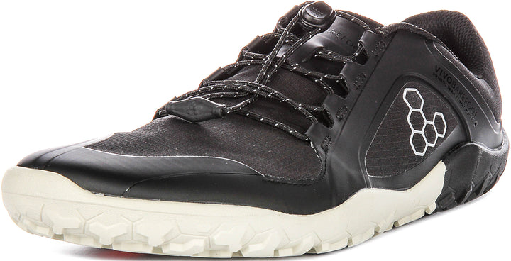 Vivobarefoot Primus Trail 3 In Black White For Men