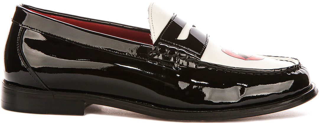 Justinreess England Joseph Tongue In Black White For Men
