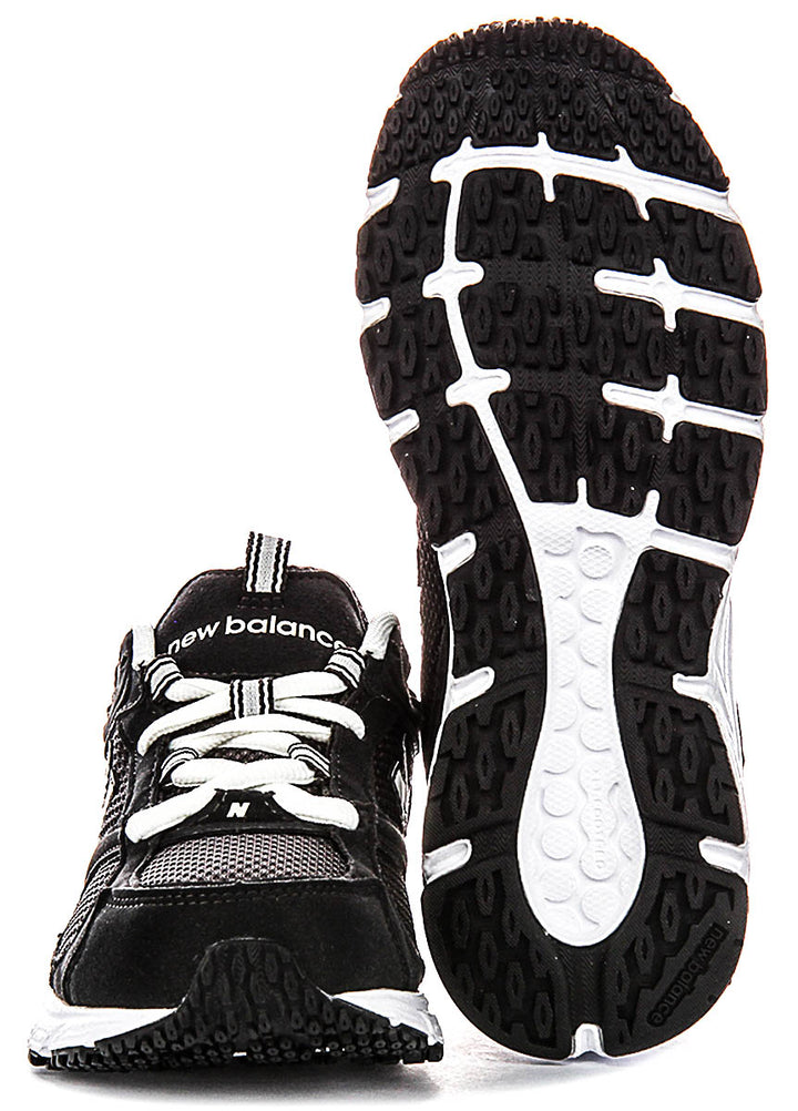 New Balance U408 9BN In Black White