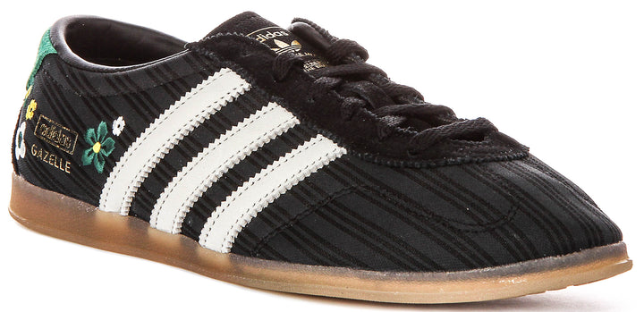Adidas Gazelle Lo Pro X Liberty Print In Black White For Women