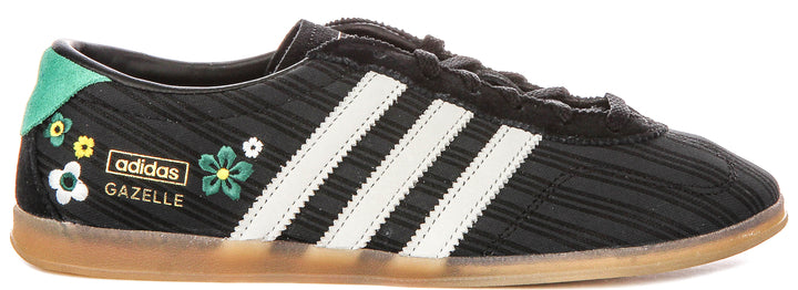 Adidas Gazelle Lo Pro X Liberty Print In Black White For Women