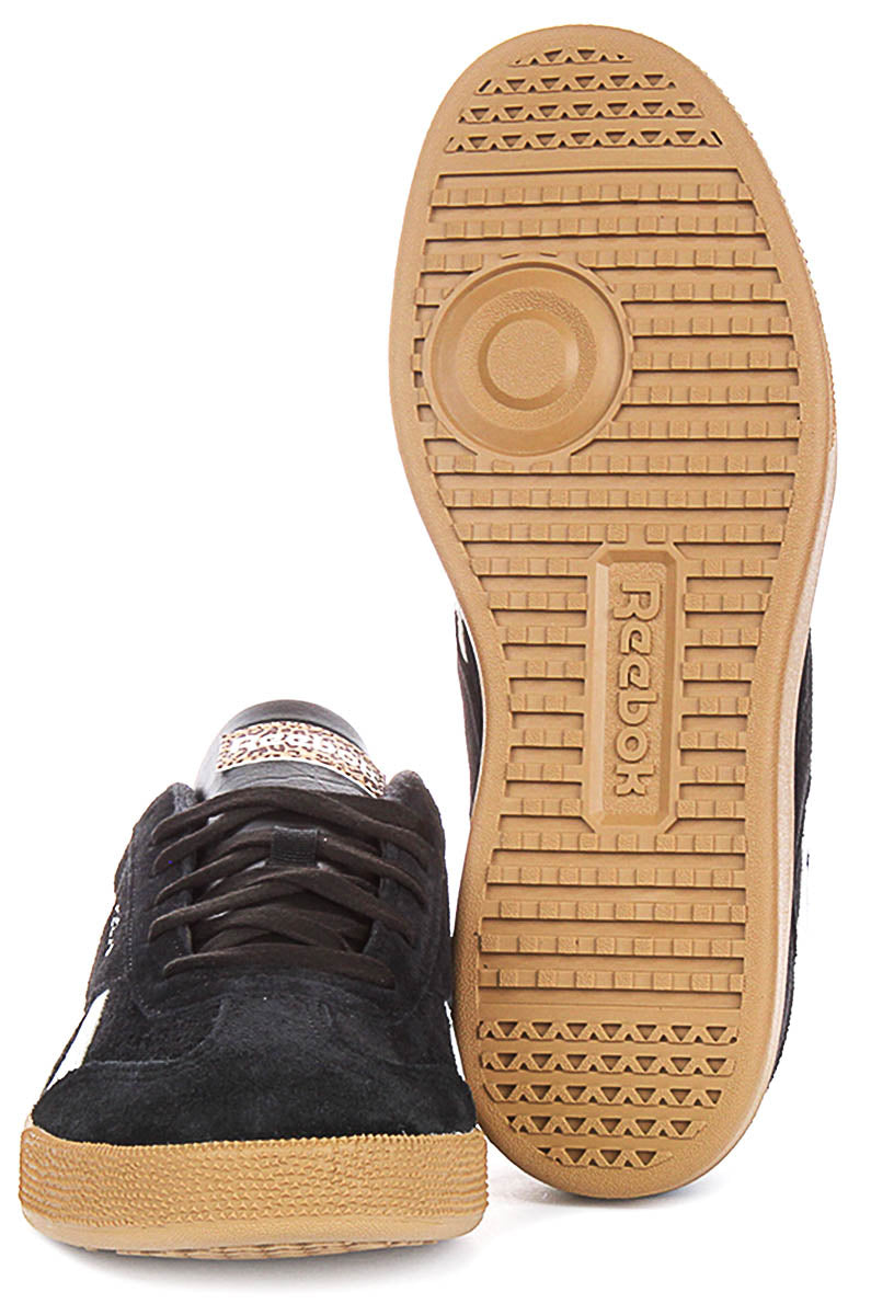 Reebok Smash Edge In Black White For Women