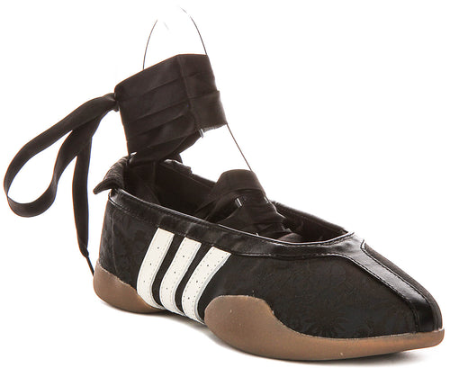 Adidas X Liberty Print Taekwondo Ballet In Black White For Women