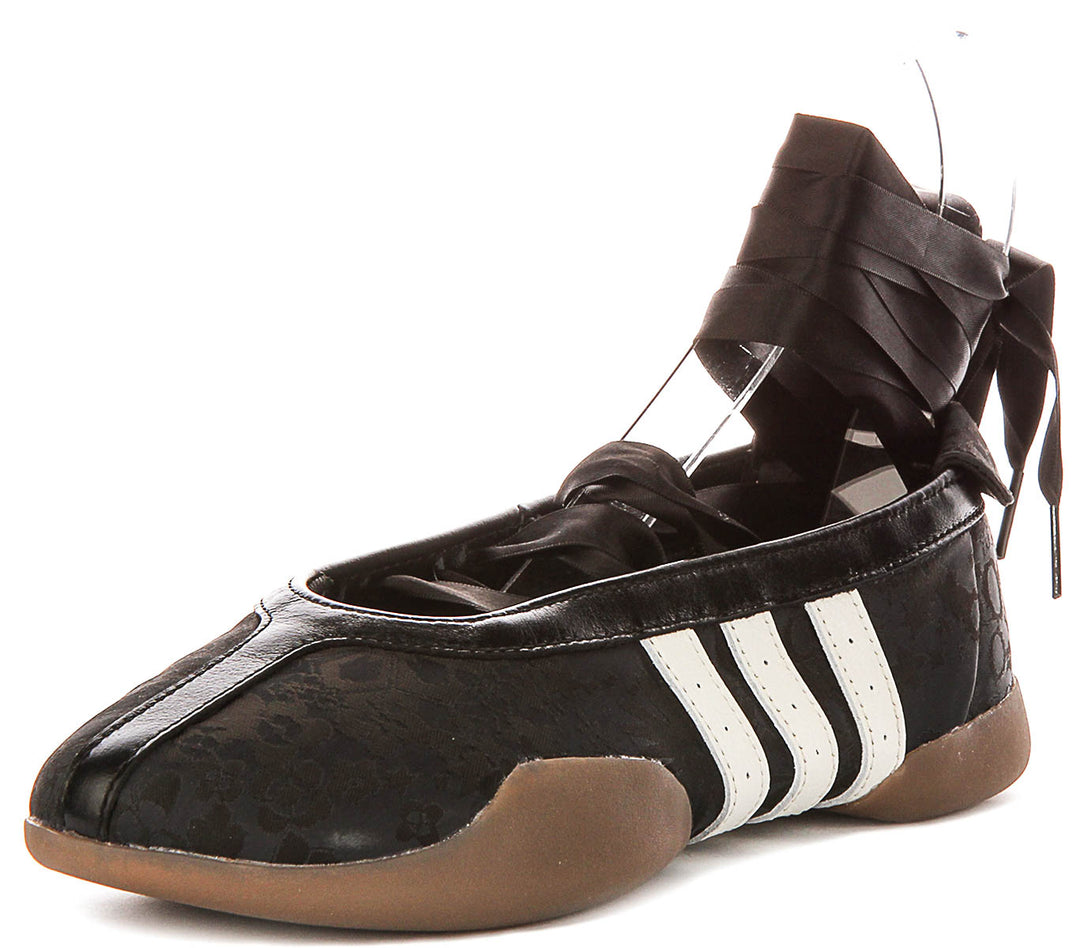 Adidas X Liberty Print Taekwondo Ballet In Black White For Women
