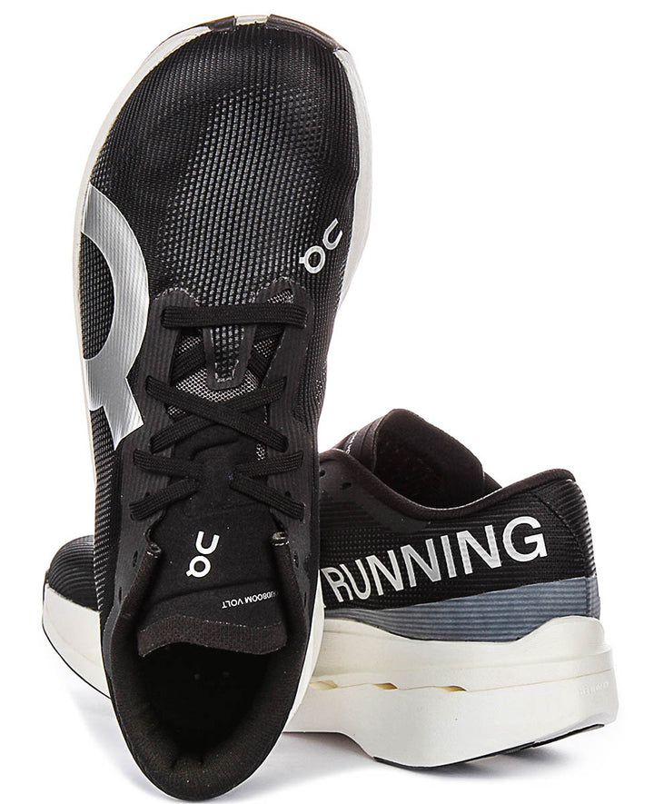On Running Cloudboom Volt In Black White For Men