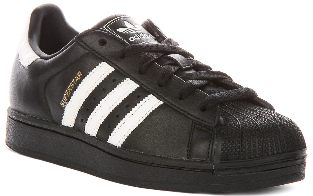 Adidas Superstar Ii W In Black White For Women