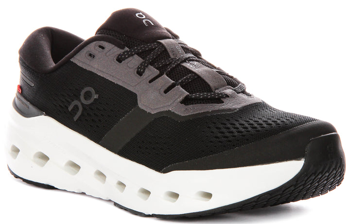 On Running Cloudrunner 3 In Black White For Men