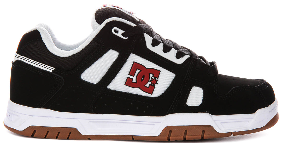 Dc Shoes Stag In Black White For Men