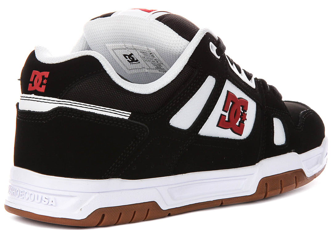Dc Shoes Stag In Black White For Men