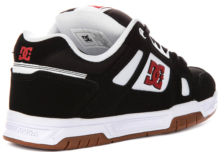 Dc Shoes Stag In Black White For Men