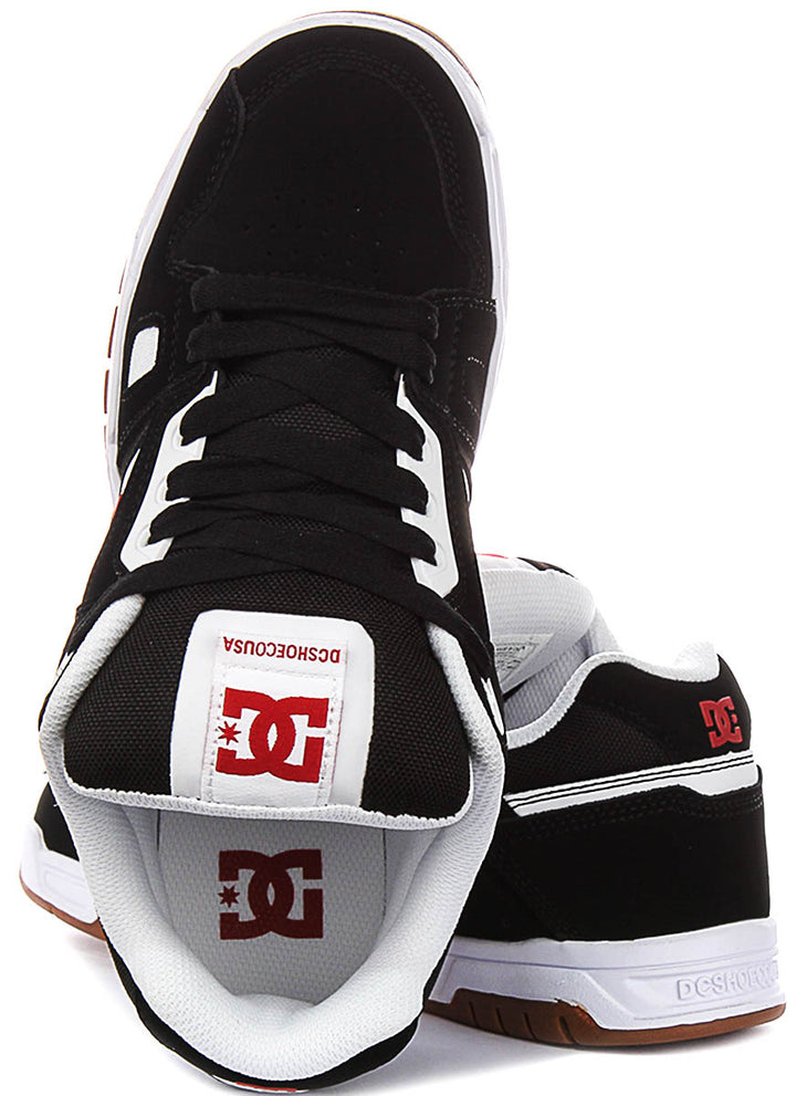 Dc Shoes Stag In Black White For Men