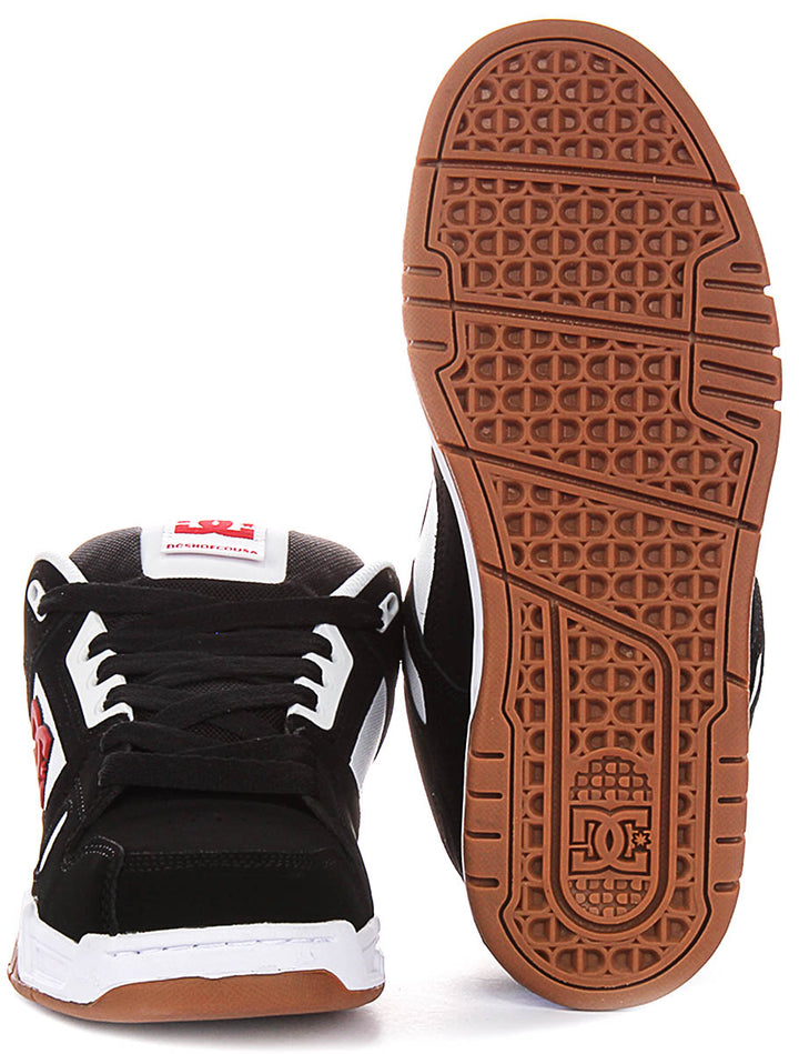 Dc Shoes Stag In Black White For Men