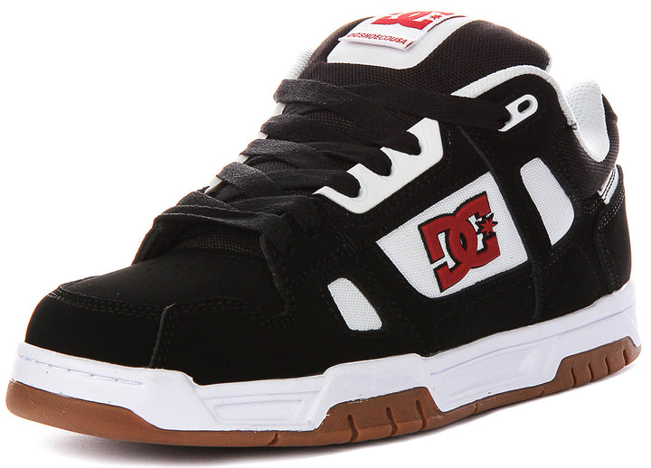 Dc Shoes Stag In Black White For Men