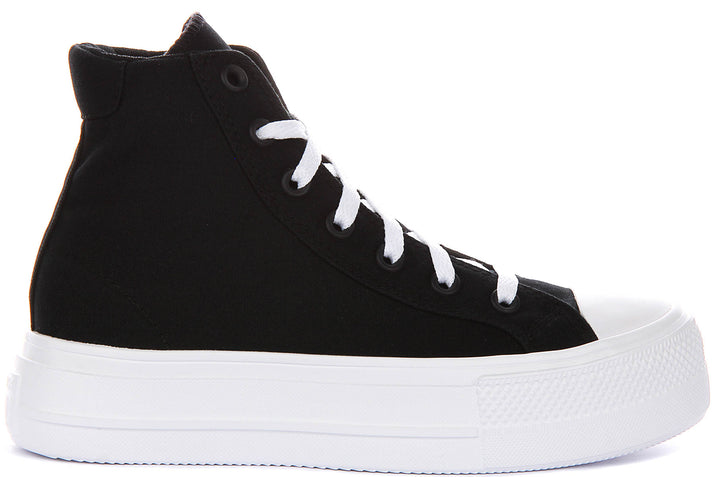 Converse Chuck Taylor A19292C All Star Day One Platform Hi In Black White