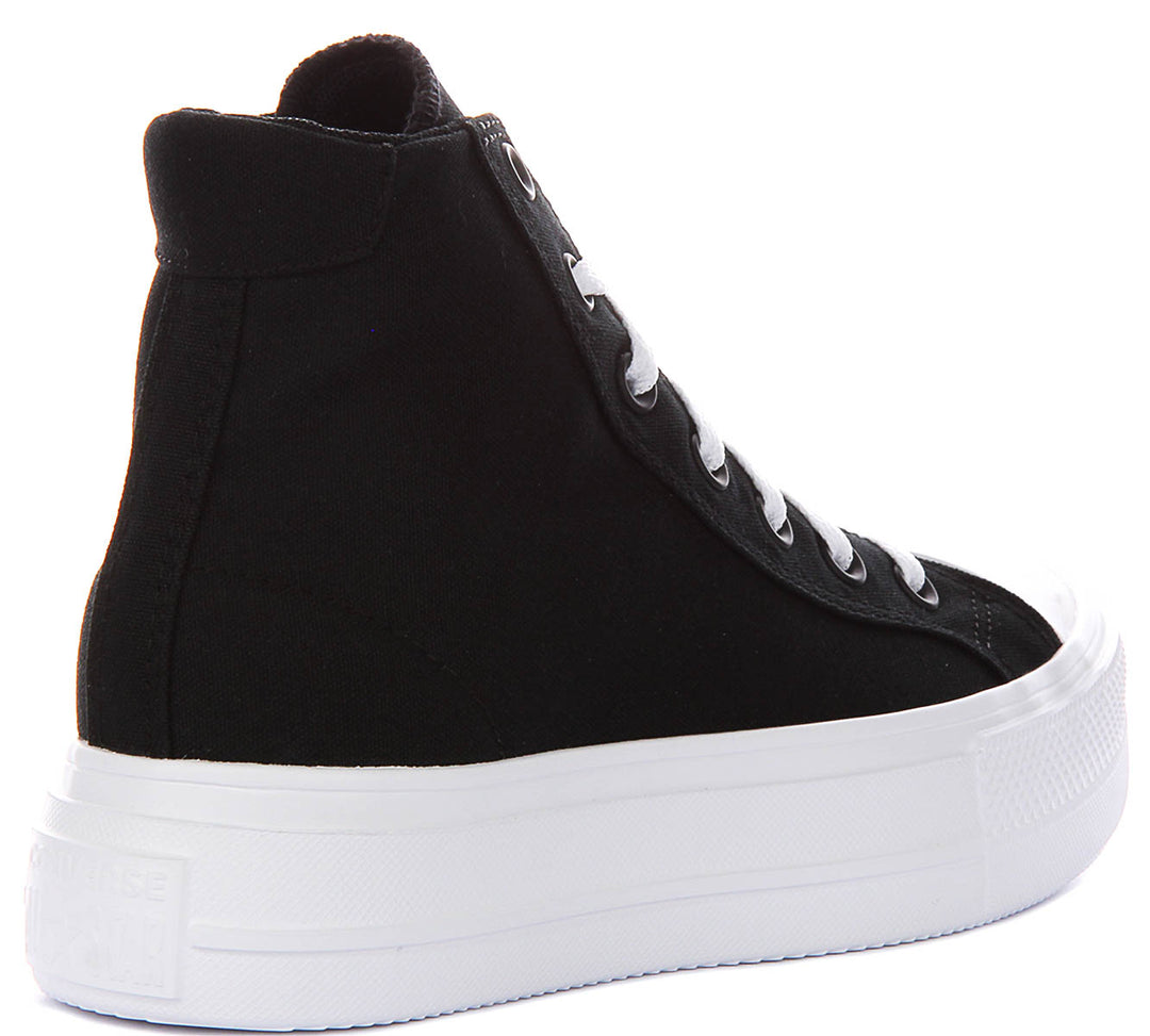 Converse Chuck Taylor A19292C All Star Day One Platform Hi In Black White