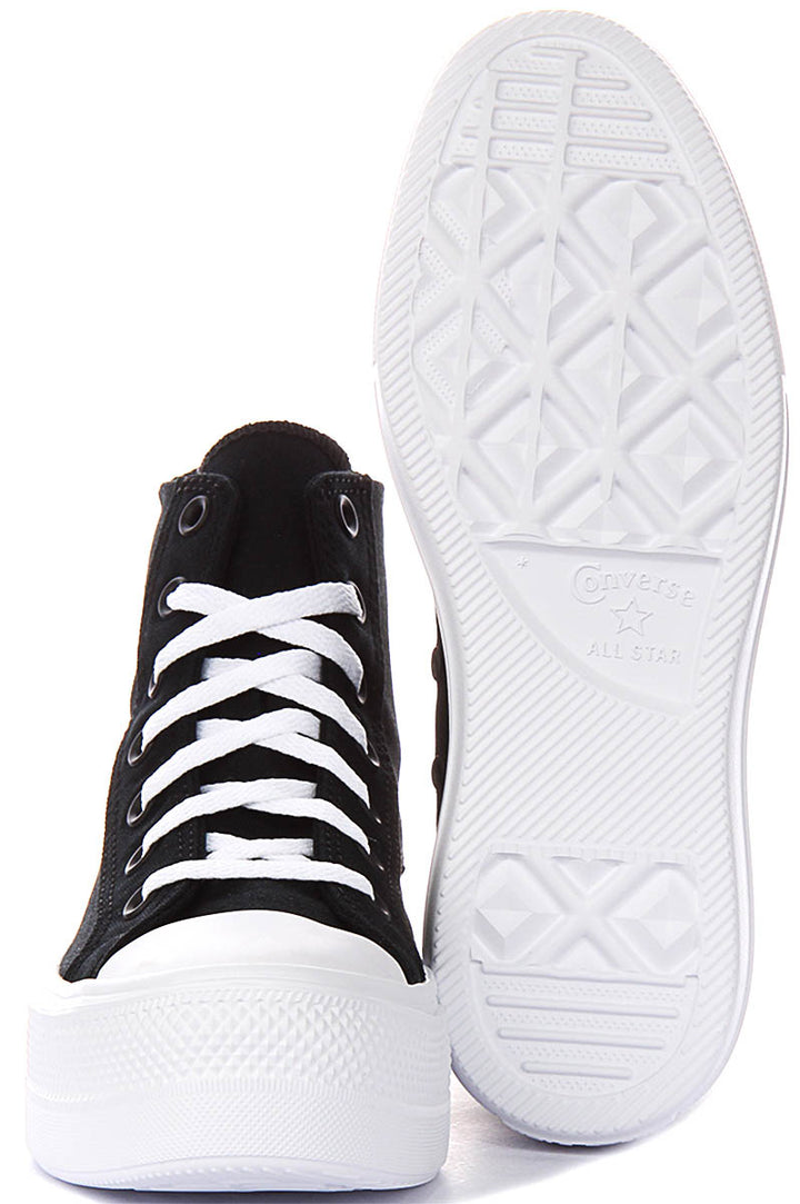 Converse Chuck Taylor A19292C All Star Day One Platform Hi In Black White