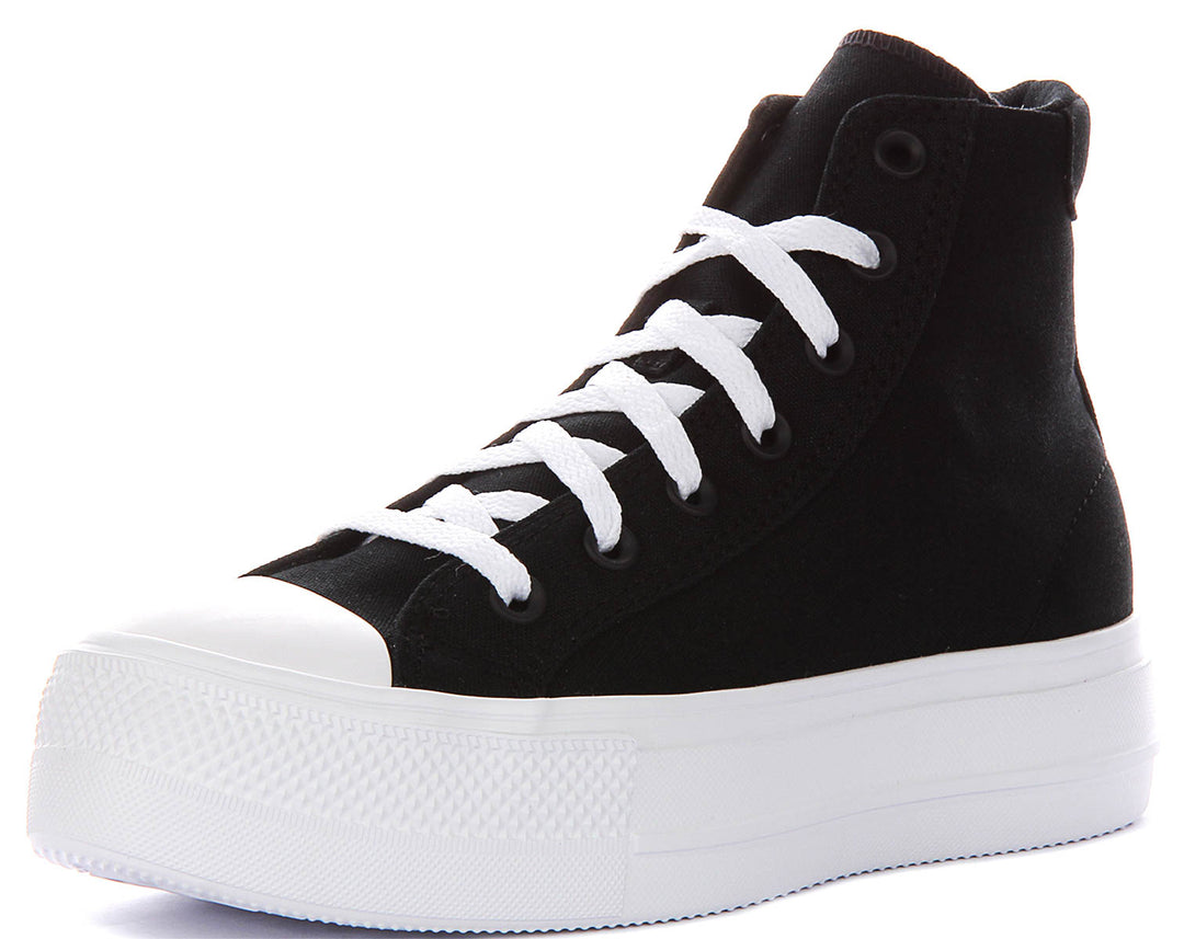 Converse Chuck Taylor A19292C All Star Day One Platform Hi In Black White