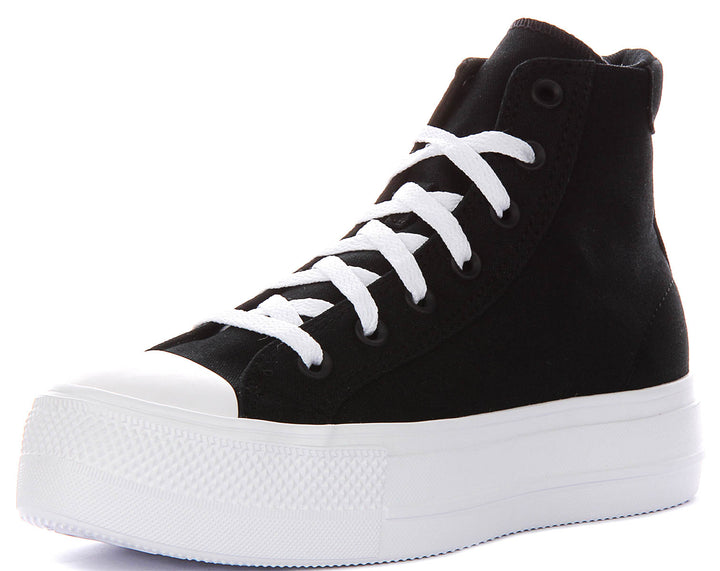 Converse Chuck Taylor A19292C All Star Day One Platform Hi In Black White