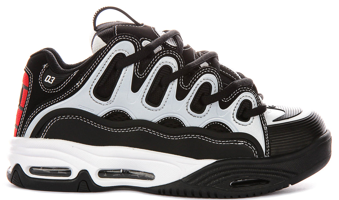 Osiris D3 2001 In Black White For Men
