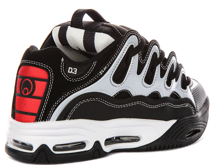 Osiris D3 2001 In Black White For Men